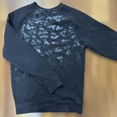 C*o様 アディダス裏起毛スウェットSブラック樹脂プリント