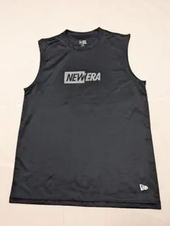 NEW ERA ニューエラ ノースリーブTシャツ ロゴ ブラックのサムネイル