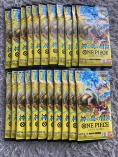24パック】ワンピースカードゲーム 神の島の冒険 バラパック - メルカリ