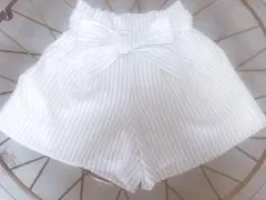 セシルマクビー　ストライプパンツ　ズボン　ショート　可愛い　旅行　レジャー