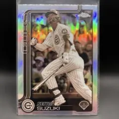 Topps Stadium Club Chrome 鈴木誠也 RCカード - メルカリ