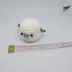 シマエナガのあみぐるみ