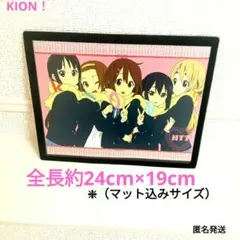 けいおん　イラストカード　ラバーマット入り