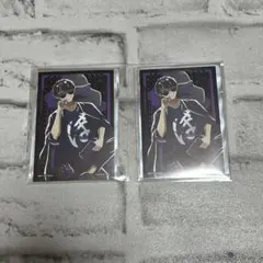 ぼんじゅうる　特典、カード系 ドズル社 ぼんじゅうる 紫 WOAT コラボ 購入特典 スタッフ証風