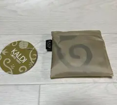 新品・未使用品⭐︎カルディ　To be Happyエコバッグ ベージュタグ付き
