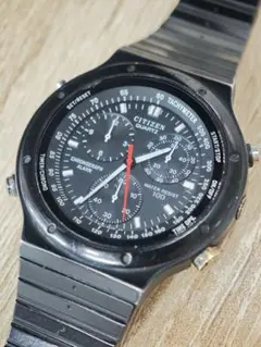 CITIZEN クロノグラフ アラーム 3530−351053TA - メルカリ