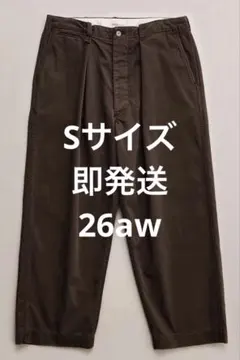 ブラウン Sサイズ】 26aw niceness albarn - メルカリ