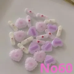 《No60》絆創膏 サブパーツ ネイルパーツ 24個セット 即購入可能