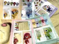 ケロロ軍曹　クリアシート　14枚　コンプリート　ローソン　限定