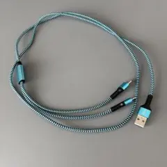 2in1 充電ケーブル ライトニング+Type-Cケーブル