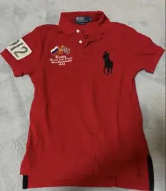 Polo by Ralph Lauren 赤 ポロシャツ XS