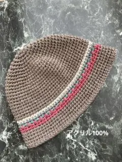 クラッシャーハットバケットハットクロシェハット