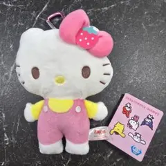 サンリオキャラクターズ　いちごがま口ポーチ　ハローキティ　サンリオ　キティ