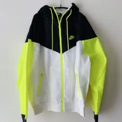 NIKE ナイキ ウィンドランナー フーディ ジャケット 103 WHITE M