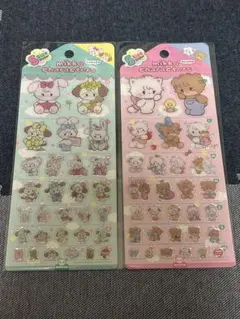 mikko characters 5カットステッカー◇シール