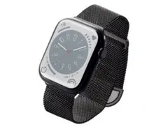 Apple Watch ミラネーゼループバンド　ブラック