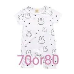ミッフィー　ロンパース　新品