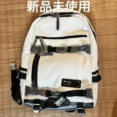 新品未使用 DOUBLES BLACK リュック ホワイト ビジネス 通勤通学
