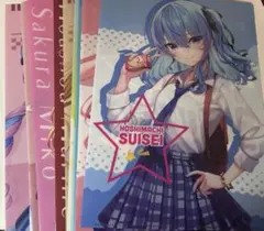 ホロライブ　クリアファイル　クリアボードセット