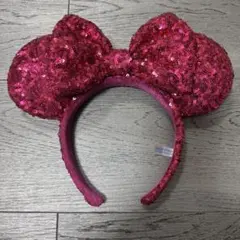 ディズニー　カチューシャ　ピンク