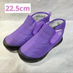 ❣新品❣スノーブーツ ボア パープル 35 22.5cm ✨暖かい✨