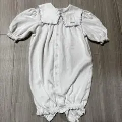 CELINE 襟付きツーウェイ・ドレスオール ホワイト