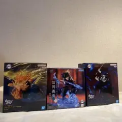 【★新品未開封】鬼滅の刃 フィギュア 冨岡義勇 我妻善逸 獪岳 3種セット