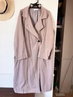 Samansa Mos2 blue トレンチコート / ロングコート