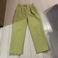 アズールバイマウジー　ライムグリーン カジュアルパンツ　Mサイズ