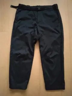 【美品】ユニクロ 黒 ナイロン ジョガーパンツ ウエストゴム サイズM