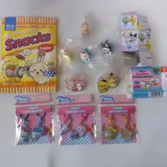 【新品】ちいかわ・サンリオ　コラボ(プラスくりまんじゅうマスコット)まとめ売り