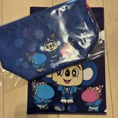 中日ドラゴンズ ファンフェスタ オリジナル 巾着 クリアファイル