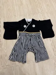 80cm 袴　ロンパース 男の子