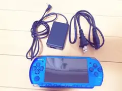 Sony PSP3000 本体 青色 ACアダプター付き