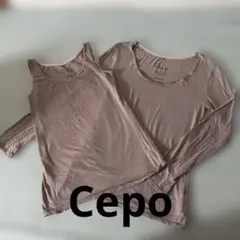 Cepo 長袖カットソー タンクトップ 2点セット Mサイズのサムネイル