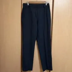 PLST / リネンブレンドスティックパンツ(ネイビー)