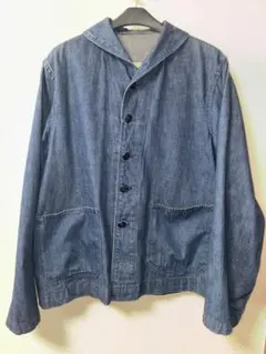 K*様 濃紺 40s USN カバーオール usnavyショールカラー BIGサ - メルカリ