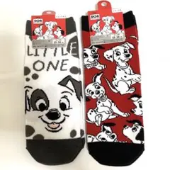 新品未使用　ディズニー　101匹わんちゃん　靴下　２足セット
