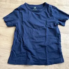 H&M ネイビーコットンTシャツのサムネイル