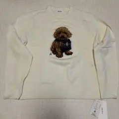 【新品未使用】Mila Owen ニット　白　フリーサイズ