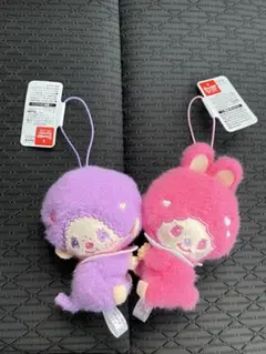 モンチッチ×マイメロディ・クロミおすわりぎゅっとマスコット　2種セット　③