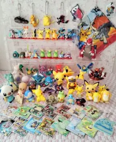 ポケモン フィギュア シール 他 77点 まとめ売り
