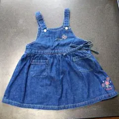 moujonjon　デニムワンピース　女の子　90センチ