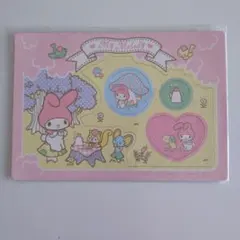 平成レトロ　いちご新聞　デコ　マグネットフレーム　マイメロ