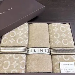 CELINE☆フェイスタオル 3枚セット （訳あり）
