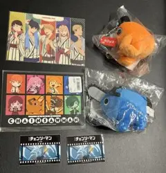 チェンソーマン　ローソン　エポス　ぬいぐるみ　青ポチタ 極楽湯