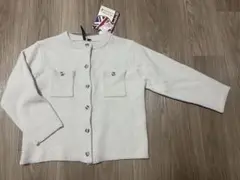 しまむら HK WORKS LONDON ラメカノコニットJK