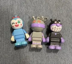 アンパンマン フィギュア ブロックラボ　だだんだん　バイキンマン　コキンちゃん