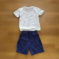 UNIQLO Tシャツ ハーフパンツ セットアップ