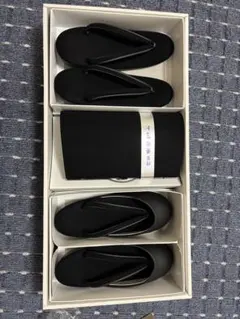 和装　バッグ+夏冬用草履2足セット